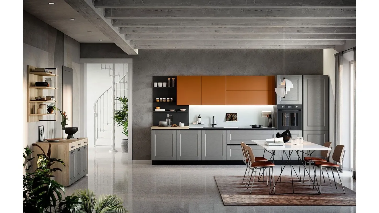 Cucina Classica lineare Asia 04 di Forma Cucine