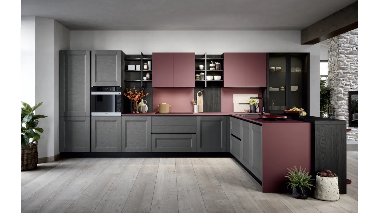 Cucina Classica angolare Asia 06 di Forma Cucine