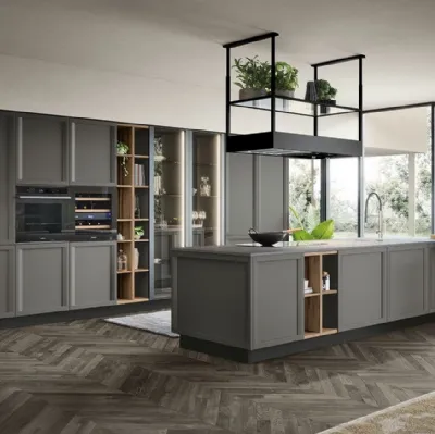 Cucina Classica con isola Bellaria 01 di Forma Cucine