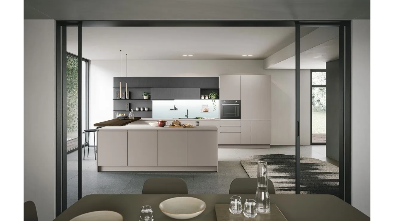 Cucina Moderna con penisola Joy 04 di Forma Cucine